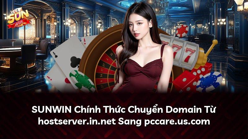 SUNWIN Chính Thức Chuyển Domain Từ hostserver.in.net Sang pccare.us.com